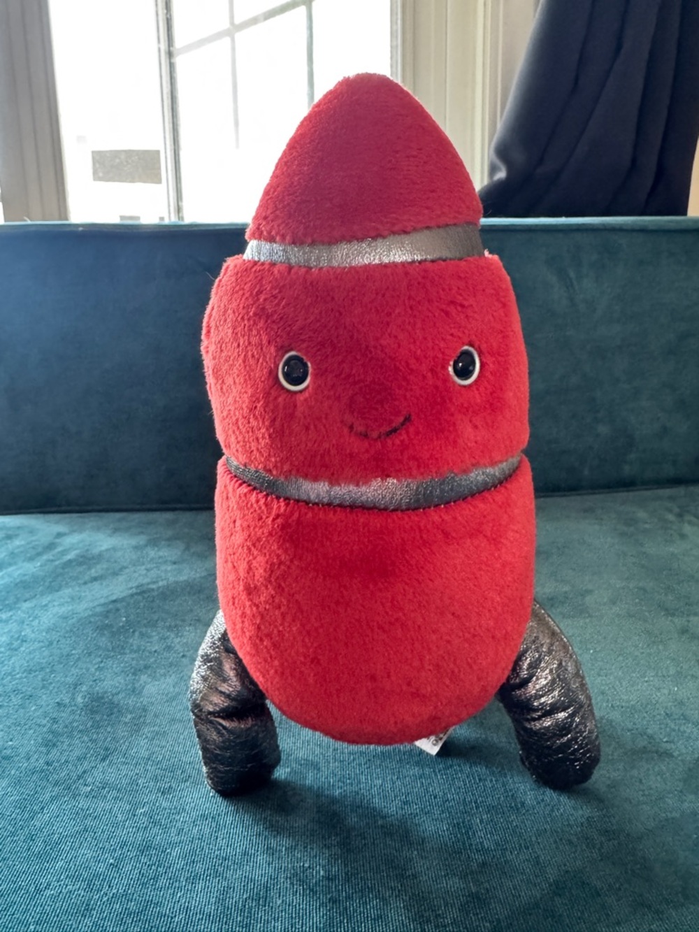 Jellycat Red Rocket Plush RARE